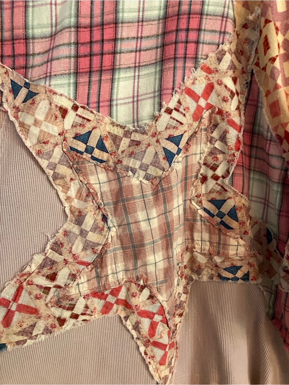 Oli & Hali Oversized Mixed Fabric Star Patched Top in Pink
NWOT - Picture 4 of 10